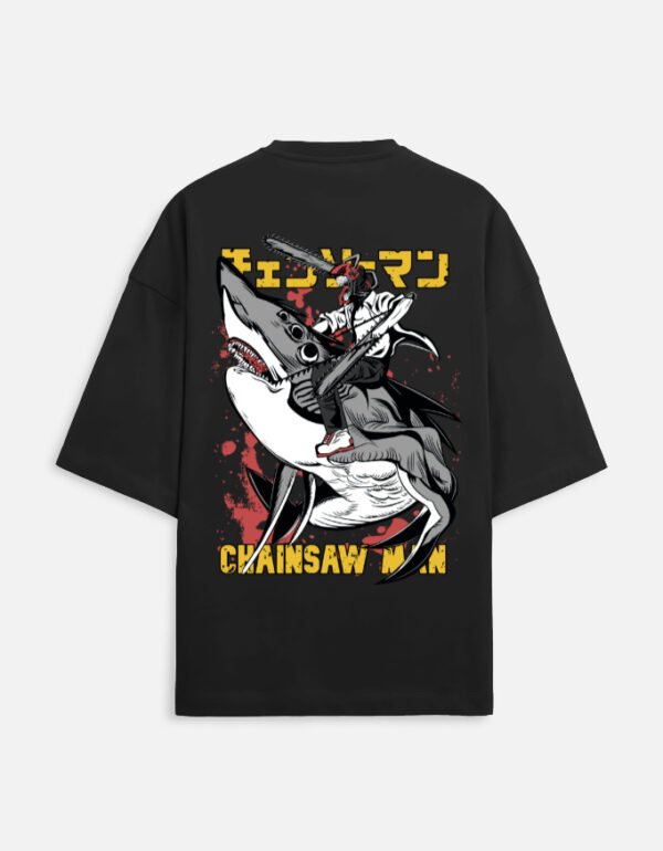 Chainsaw Man Oversized Unisex T-Shirt – Anime Streetwear