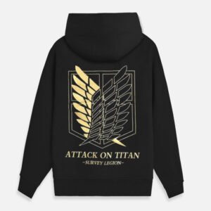 Survey Corps Zip Hoodie – Unisex Attack on Titan Hoodie