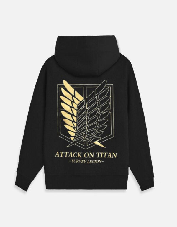 Survey Corps Zip Hoodie – Unisex Attack on Titan Hoodie