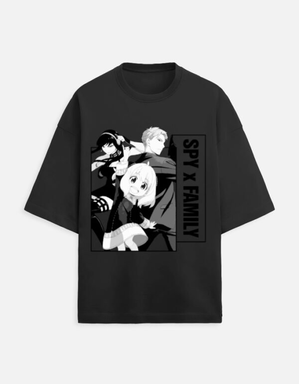 Spy x Family Oversized Unisex T-Shirt – Forger Family Anime Streetwear