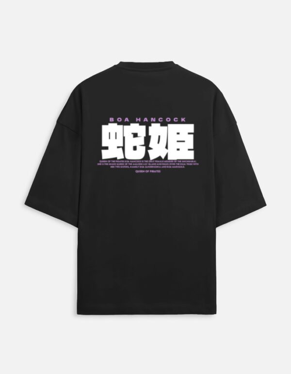 One Piece Boa Hancock Oversized Unisex T-Shirt – Queen of Pirates Anime Streetwear