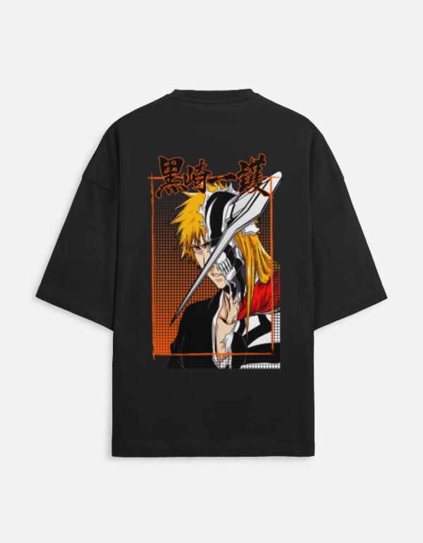 Bleach Oversized Unisex T-Shirt – Kurosaki Ichigo Half Hollow
