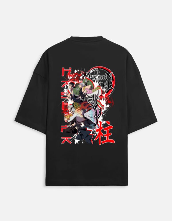 Demon Slayer Oversized Unisex T-Shirt – Hashira Edition Anime Streetwear