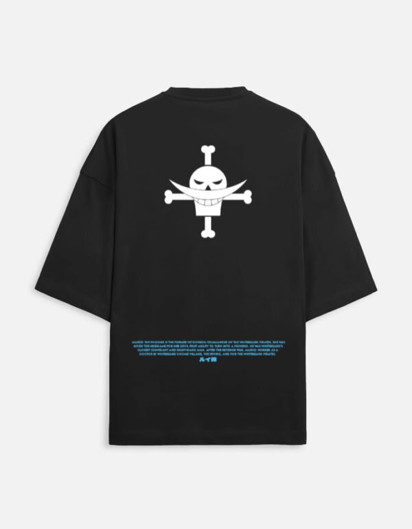 One Piece Oversized Unisex T-Shirt – Whitebeard Pirates Jolly Roger