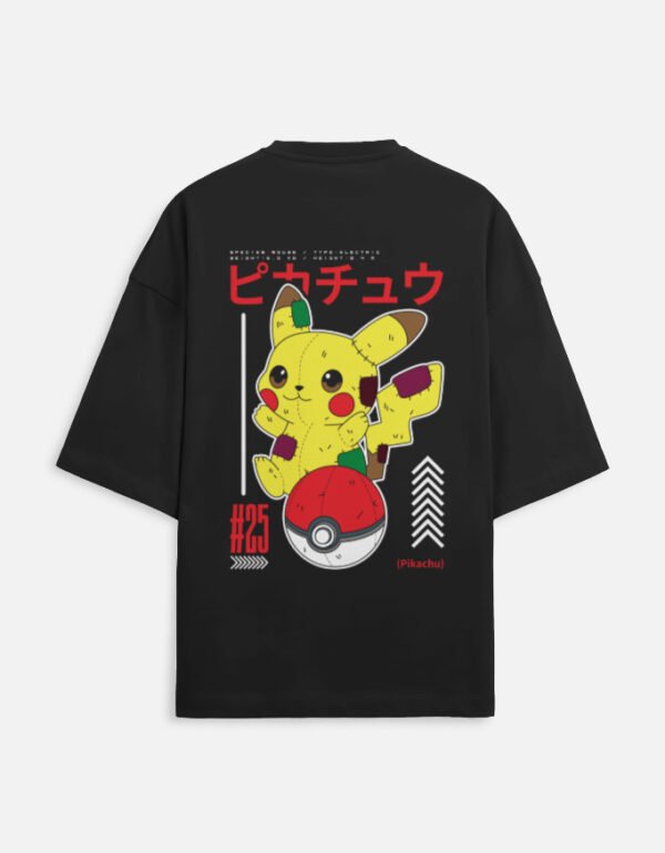 Pokémon Oversized Unisex T-Shirt – Pikachu Streetwear Edition
