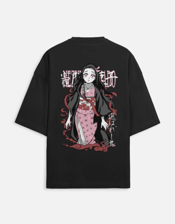 Demon Slayer Oversized Unisex T-Shirt – Nezuko Kamado Streetwear Edition