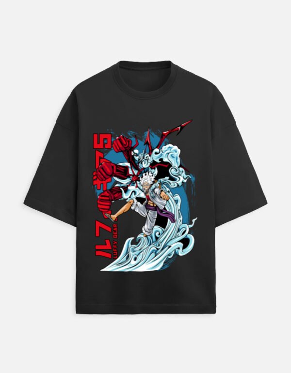 One Piece Oversized Unisex T-Shirt – Luffy Gear 5