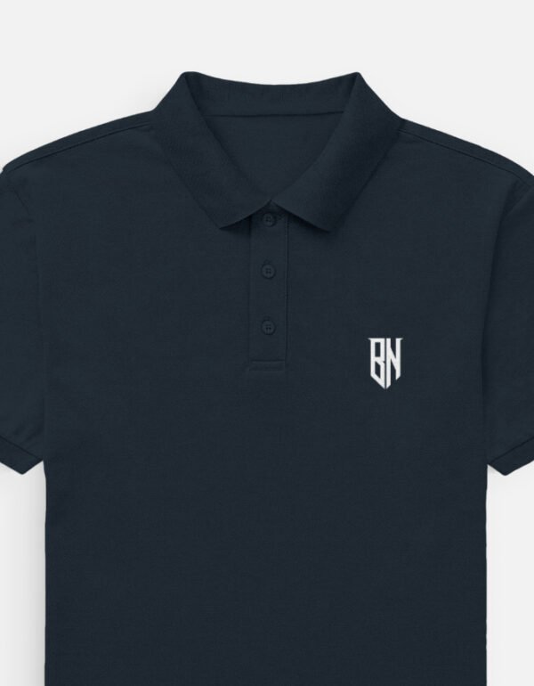 Blackination Classic Polo – Minimal Logo Edition